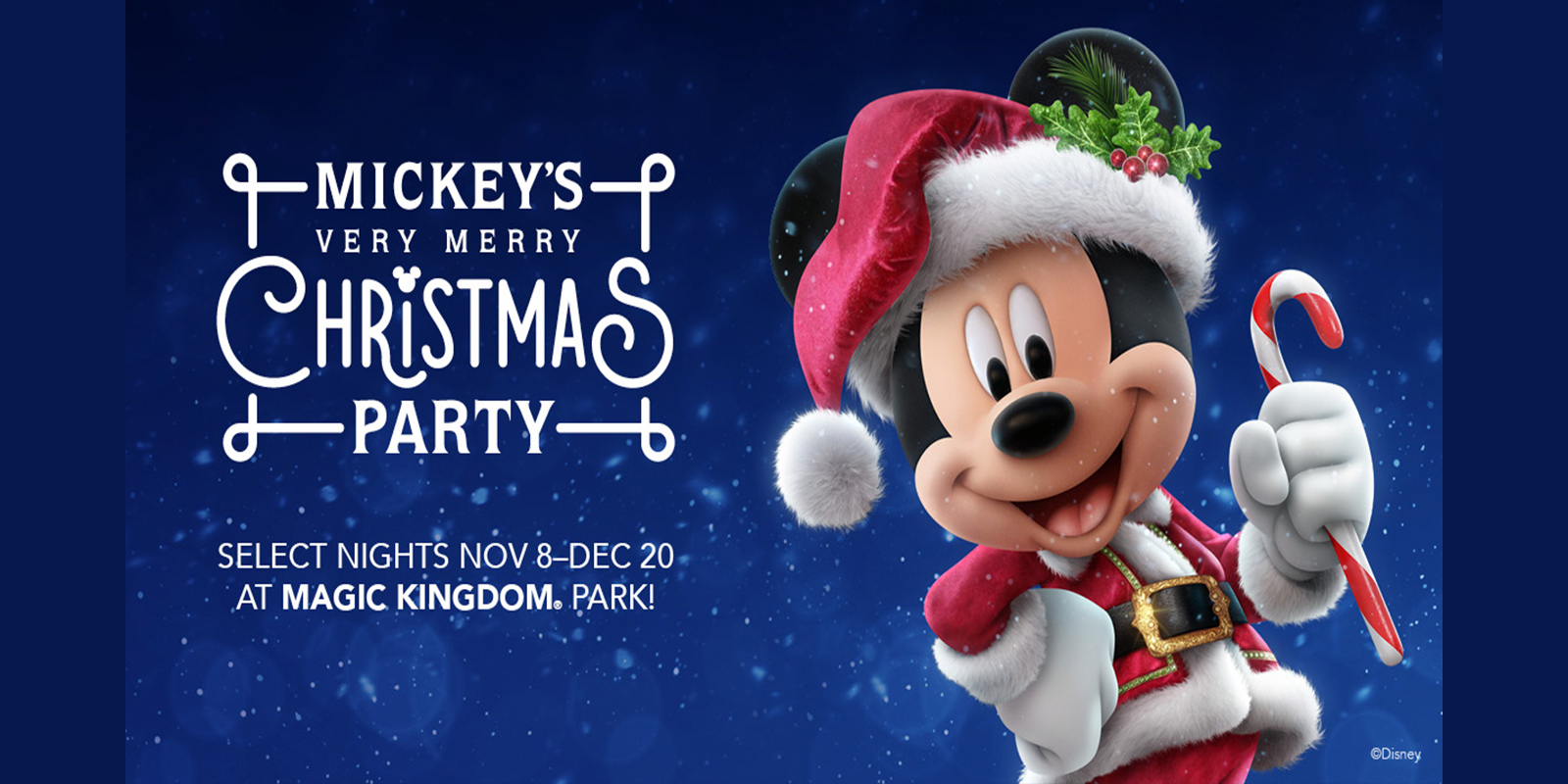 Mickey’s Very Merry Christmas Party at Magic Kingdom Park